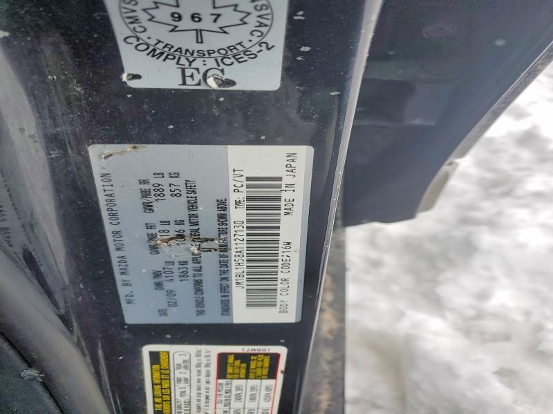 JM1BL1H58A1127130 2010 MAZDA 3 photo no. 12
