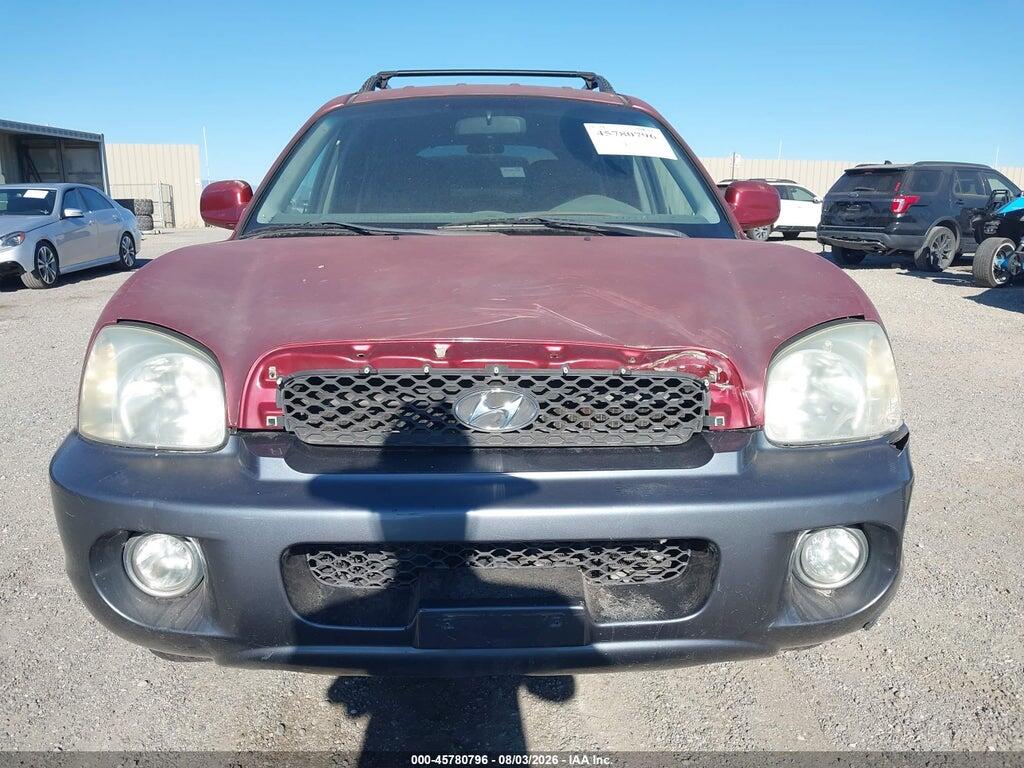 KM8SC13D14U657310 2004 HYUNDAI SANTA FE photo no. 6