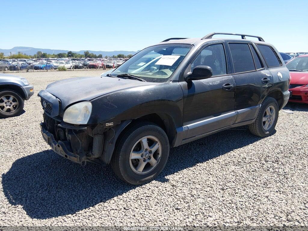 KM8SC13D34U643893 2004 HYUNDAI SANTA FE photo no. 2