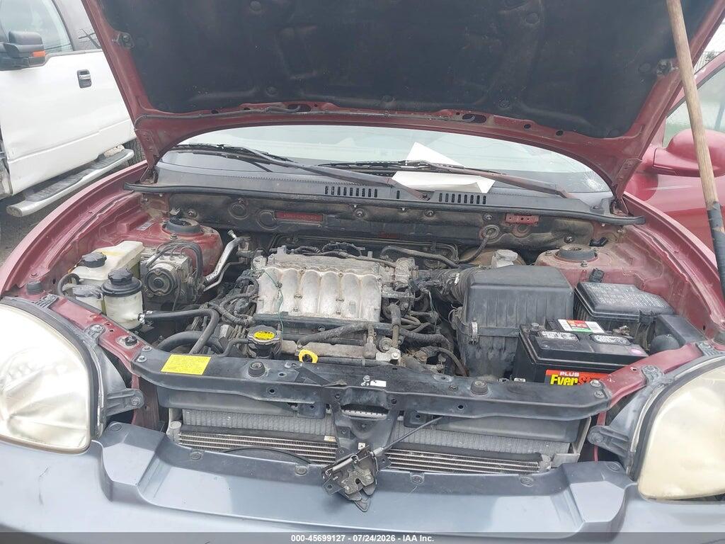 KM8SC13E34U577273 2004 HYUNDAI SANTA FE photo no. 10