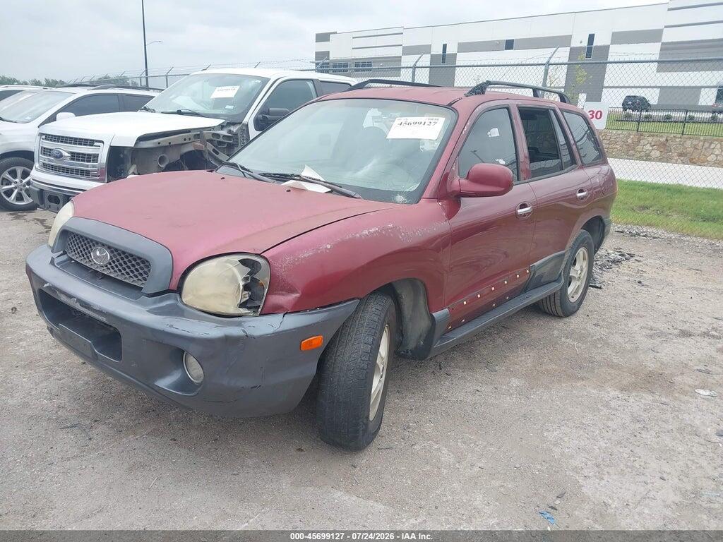 KM8SC13E34U577273 2004 HYUNDAI SANTA FE photo no. 2