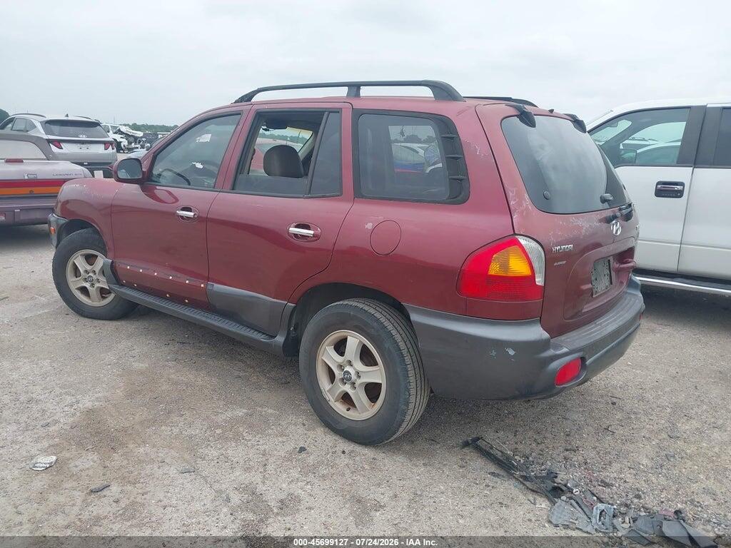 KM8SC13E34U577273 2004 HYUNDAI SANTA FE photo no. 3