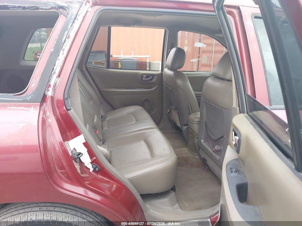 KM8SC13E34U577273 2004 HYUNDAI SANTA FE photo no. 8