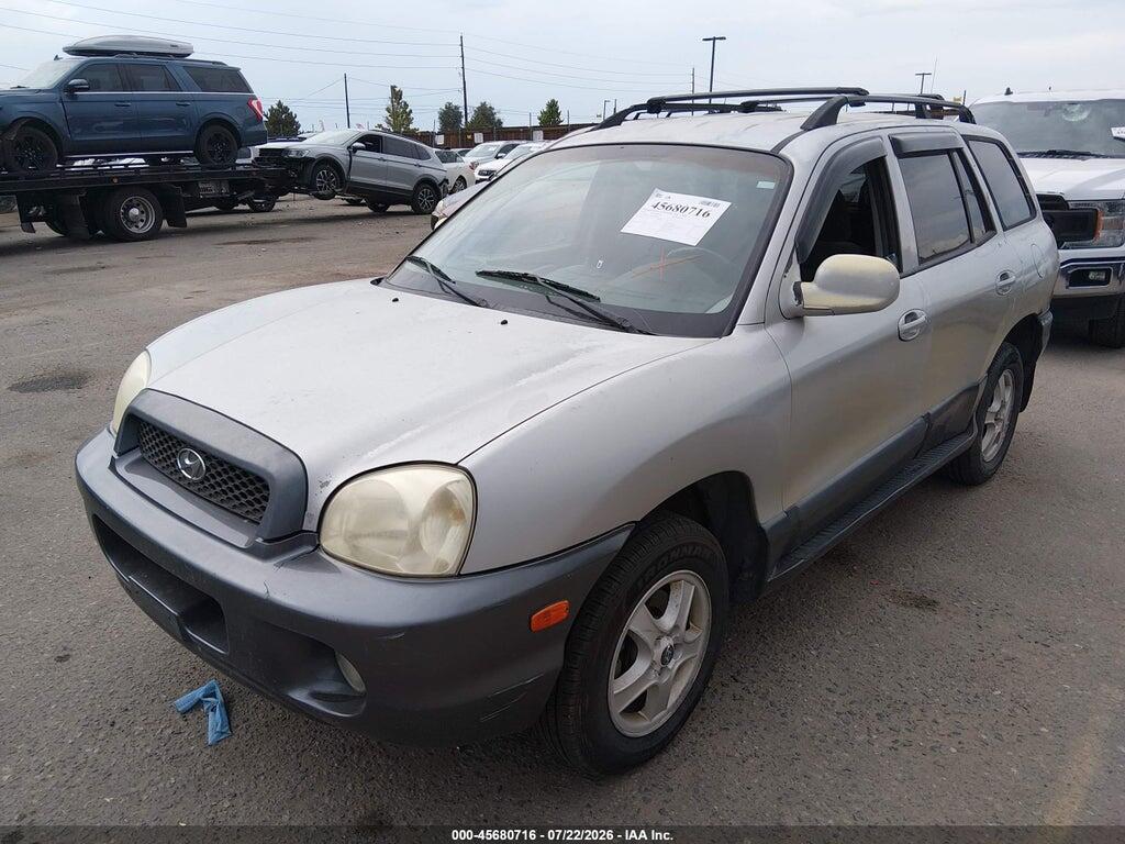 KM8SC13D04U692016 2004 HYUNDAI SANTA FE photo no. 2