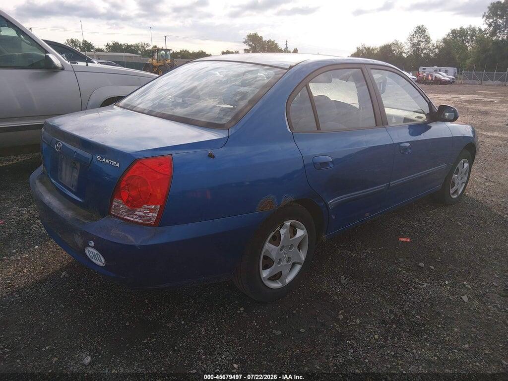 KMHDN46D34U799304 2004 HYUNDAI ELANTRA photo no. 4