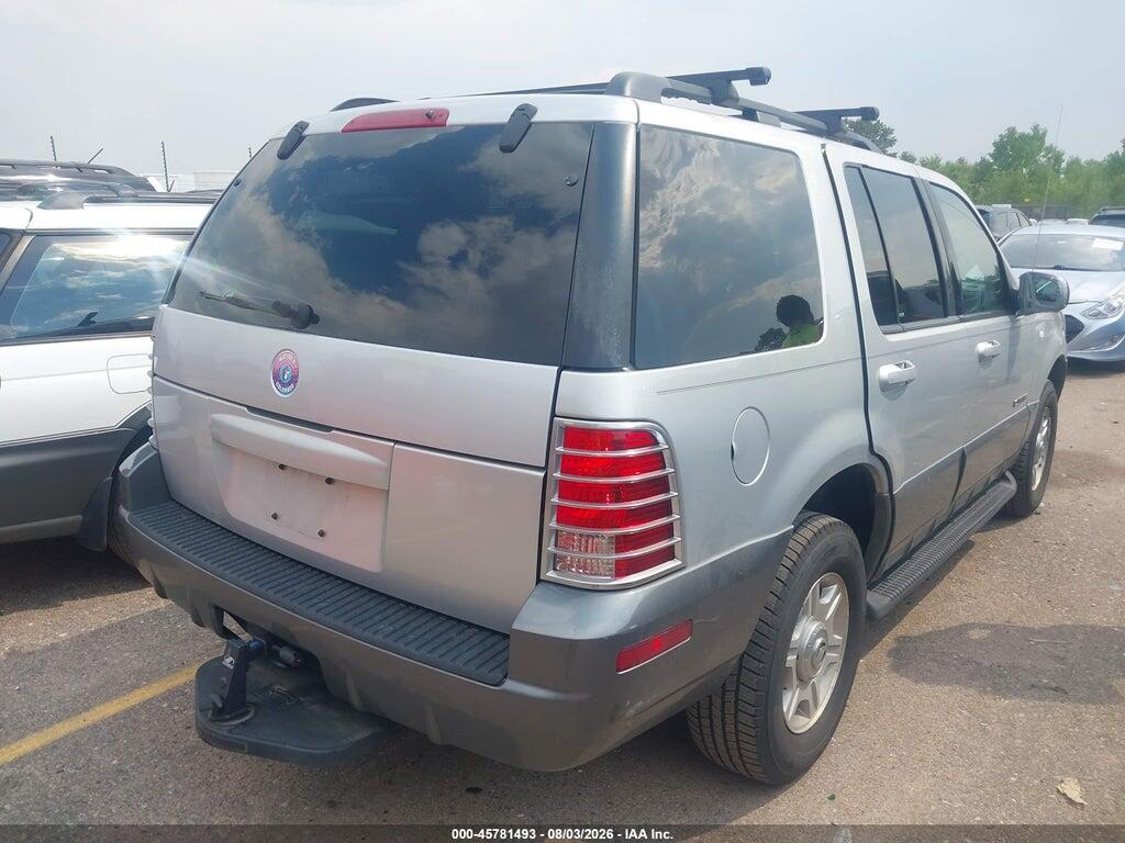 4M2ZU86E42UJ20516 2002 MERCURY MOUNTAINEER photo no. 4
