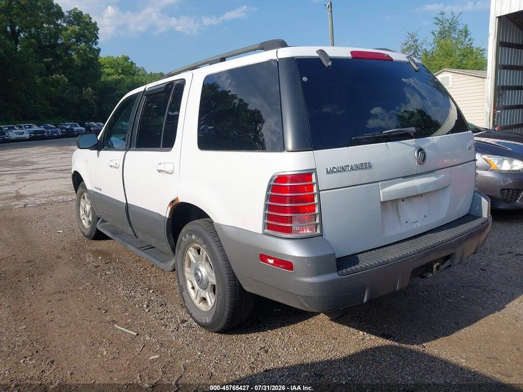 4M2ZU86E42ZJ29185 2002 MERCURY MOUNTAINEER photo no. 3
