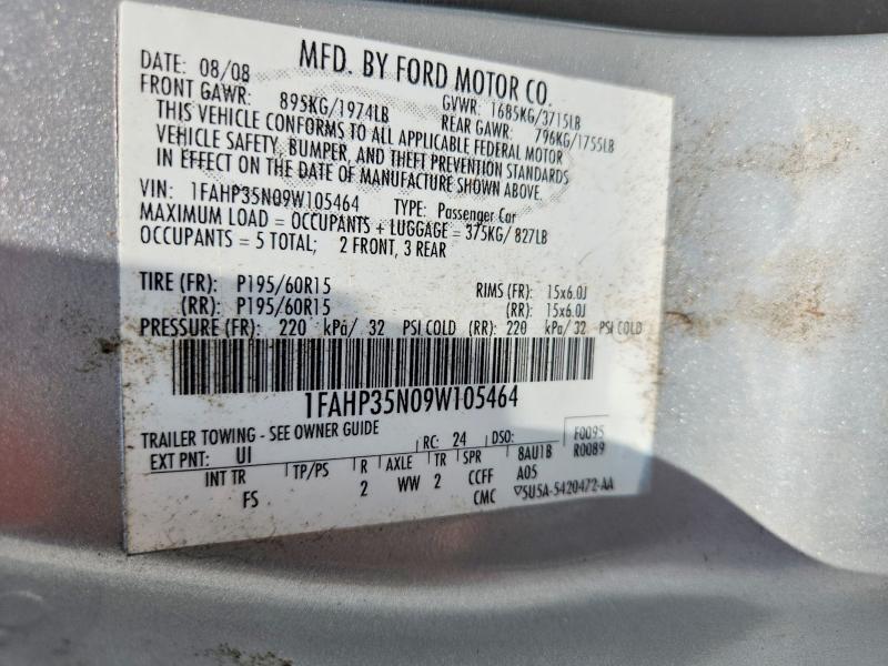 1FAHP3GN7AW190319 2010 FORD FOCUS photo no. 12