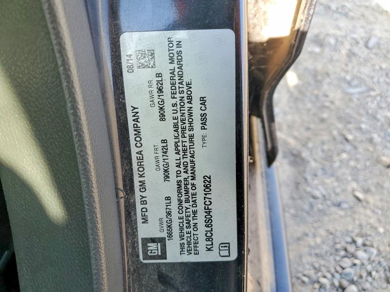 KL8CL6S04FC710622 2015 CHEVROLET SPARK EV photo no. 12