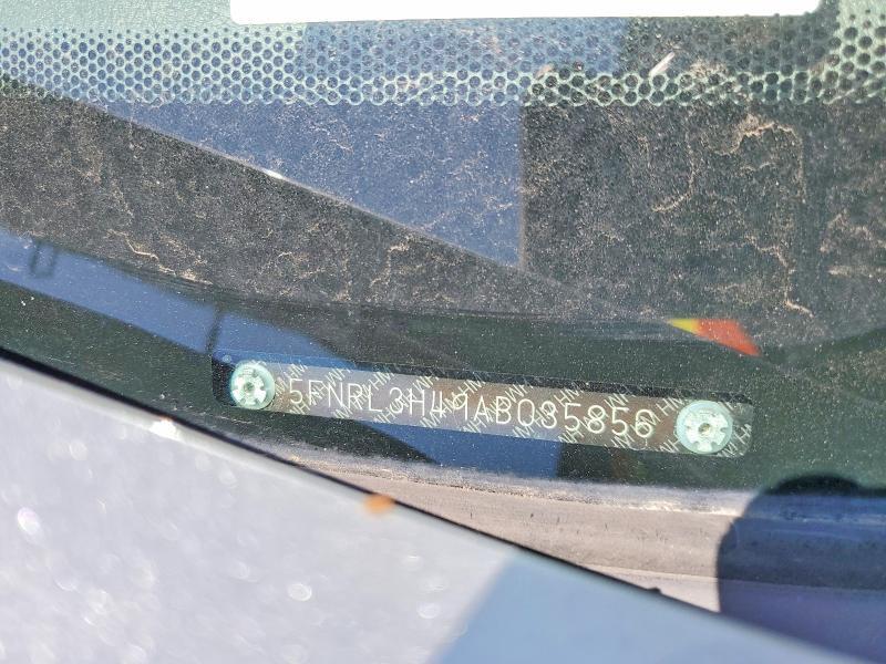 5FNRL3H49AB035856 2010 HONDA ODYSSEY photo no. 12