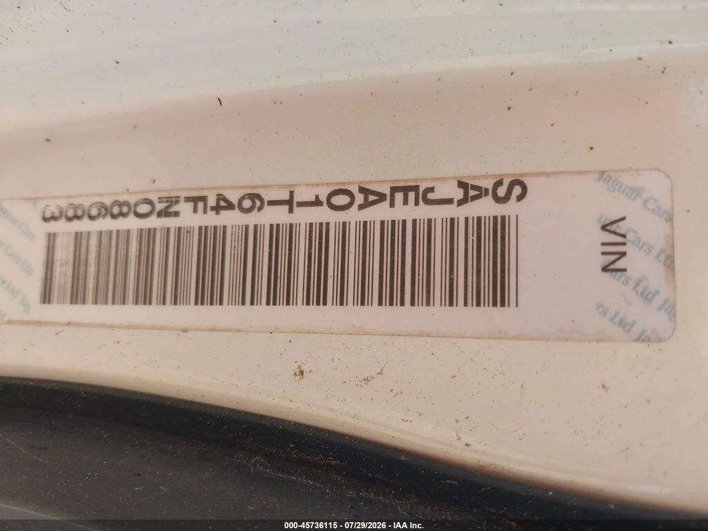 SAJEA01T64FN08683 2004 JAGUAR S-TYPE photo no. 9