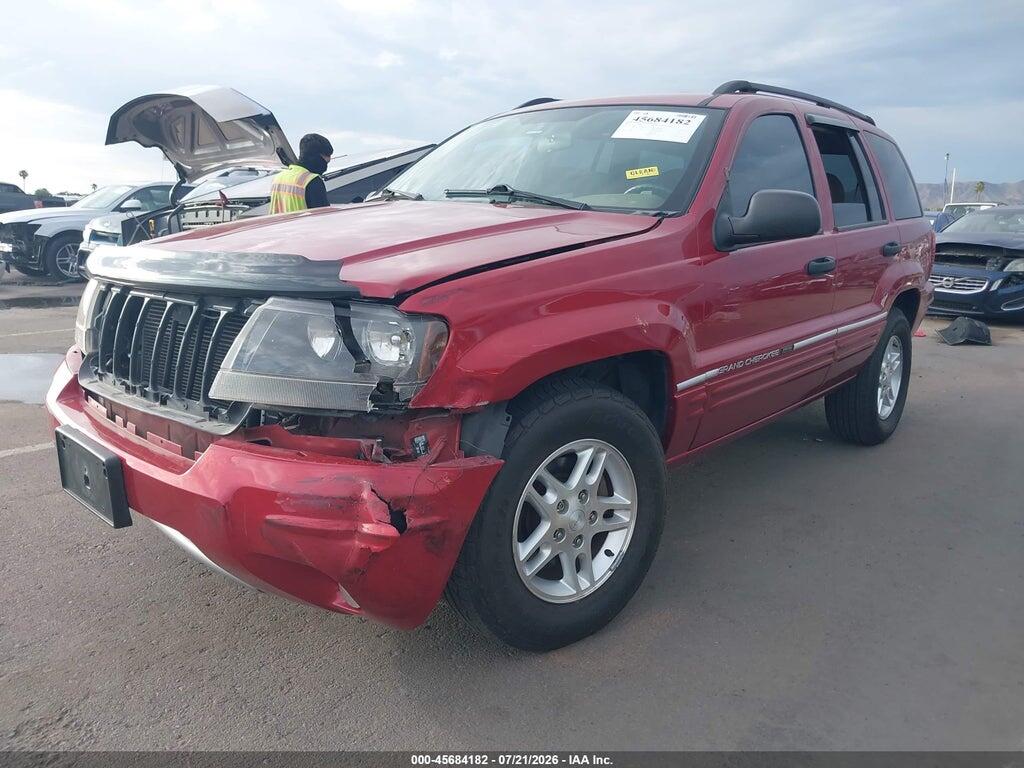 1J4GX48S44C231828 2004 JEEP GRAND CHEROKEE photo no. 2