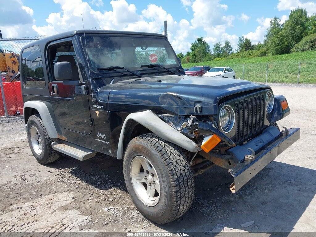 1J4FA49S74P732295 2004 JEEP WRANGLER photo no. 1