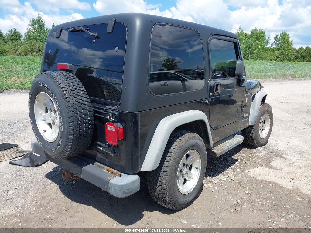 1J4FA49S74P732295 2004 JEEP WRANGLER photo no. 4