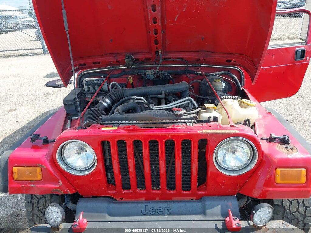 1J4FA49S04P754171 2004 JEEP WRANGLER photo no. 10