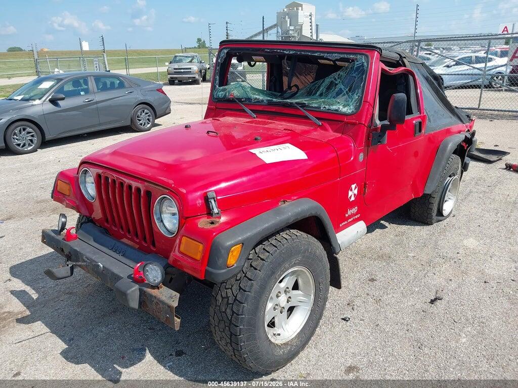 1J4FA49S04P754171 2004 JEEP WRANGLER photo no. 2