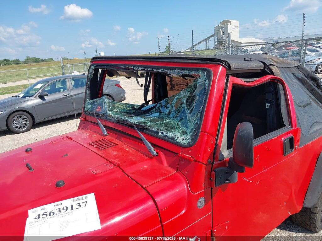 1J4FA49S04P754171 2004 JEEP WRANGLER photo no. 6