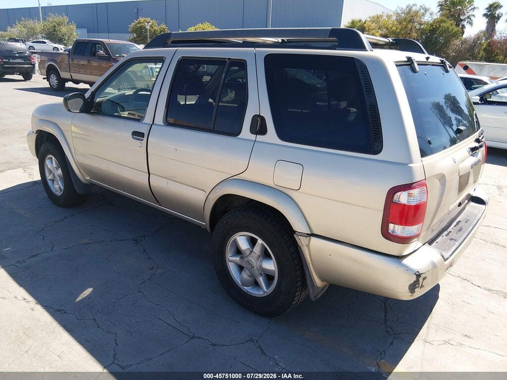 JN8DR09YX2W729479 2002 NISSAN PATHFINDER photo no. 3