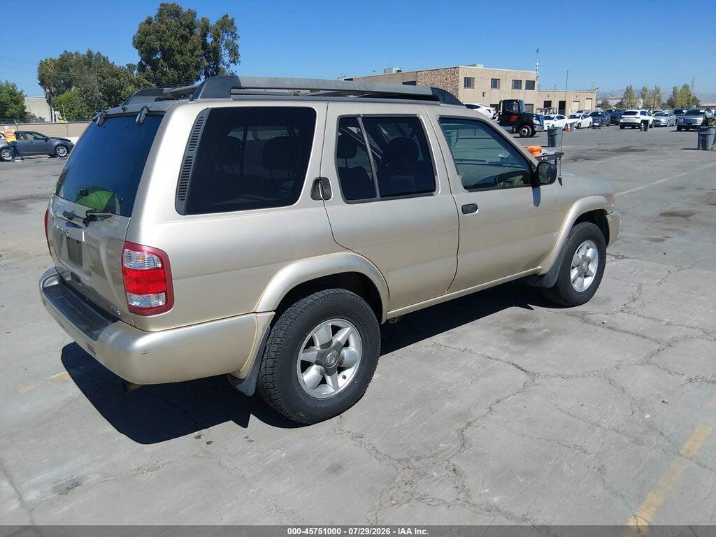 JN8DR09YX2W729479 2002 NISSAN PATHFINDER photo no. 4