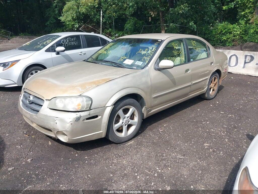 JN1DA31D62T206185 2002 NISSAN MAXIMA photo no. 2