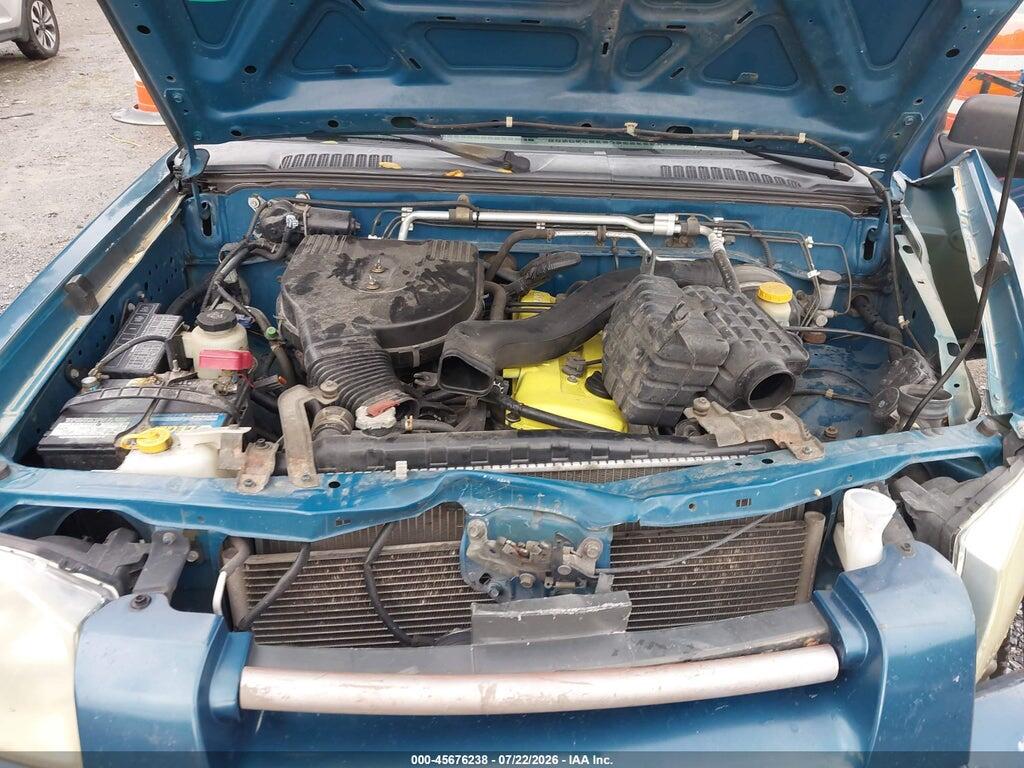 1N6DD26S82C332065 2002 NISSAN FRONTIER photo no. 10