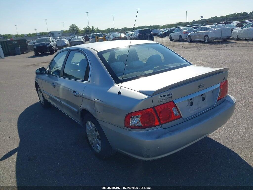 KNAGD126645333271 2004 KIA OPTIMA photo no. 3
