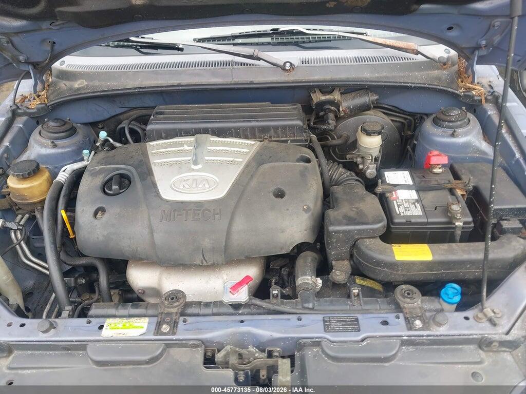 KNADC125546282885 2004 KIA RIO photo no. 10
