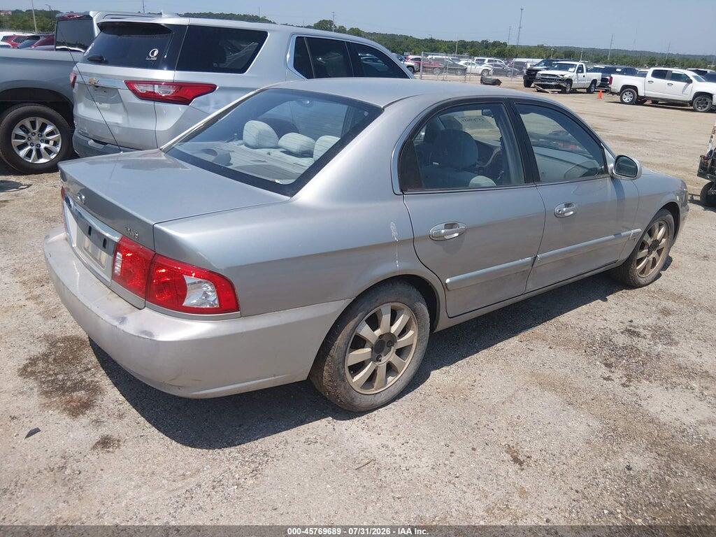 KNAGD128445332153 2004 KIA OPTIMA photo no. 4
