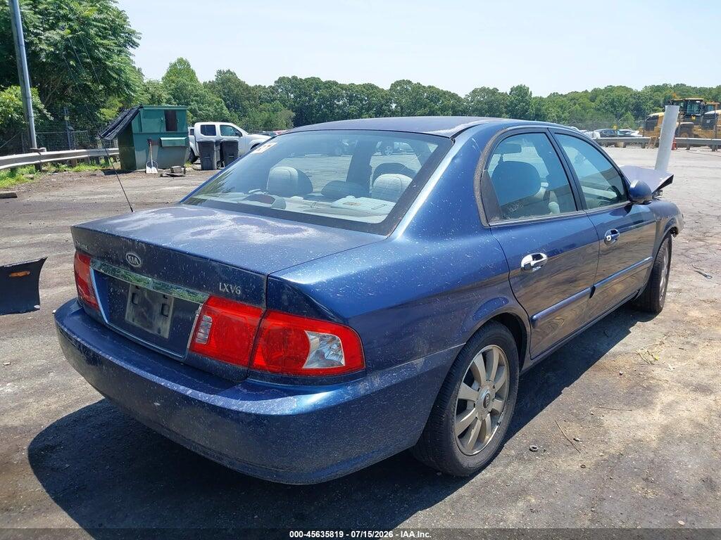 KNAGD128745268917 2004 KIA OPTIMA photo no. 4