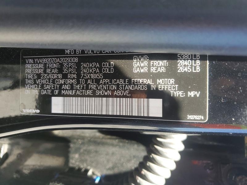 2010 VOLVO XC60 T6 — Фото 13 из 13