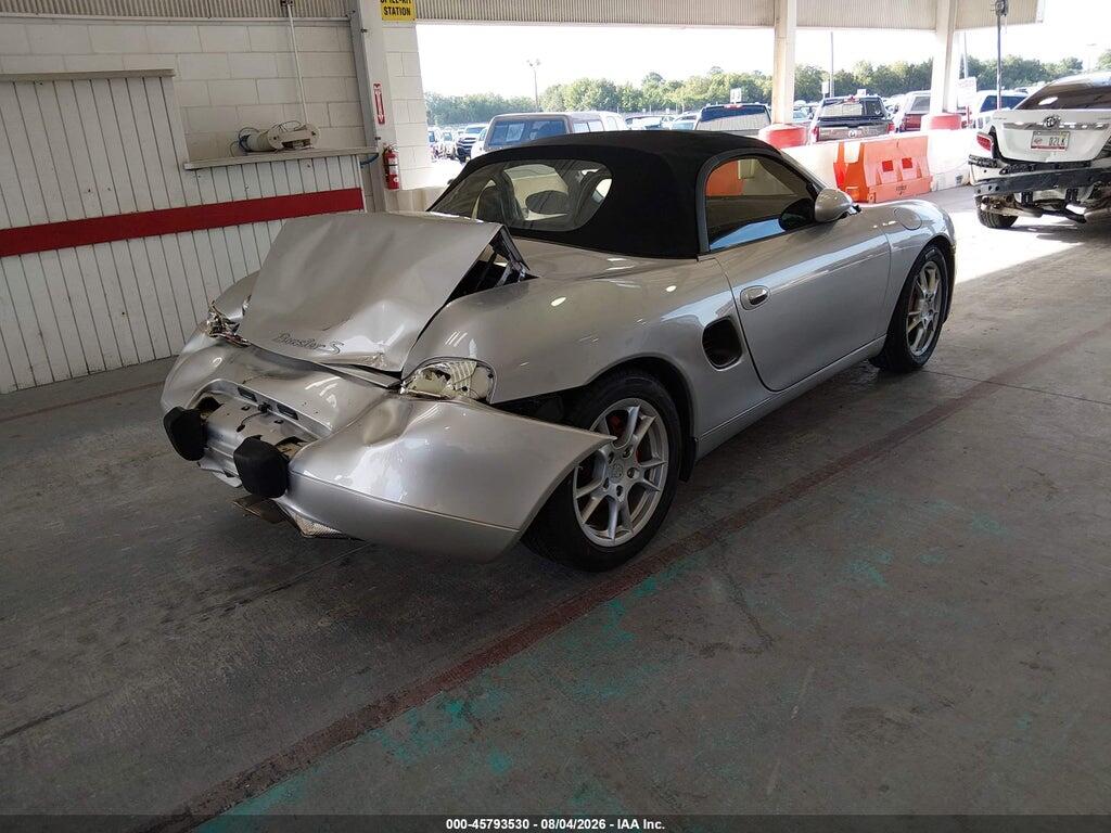 WP0CB29892U663624 2002 PORSCHE BOXSTER photo no. 4