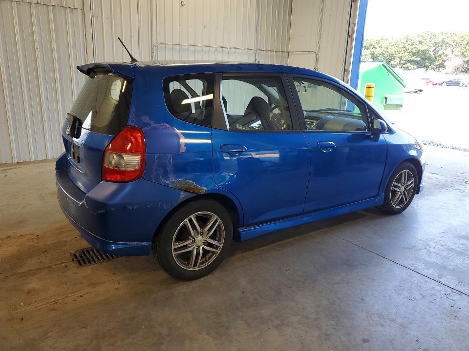 JHMGD38607S053453 2007 HONDA FIT photo no. 3