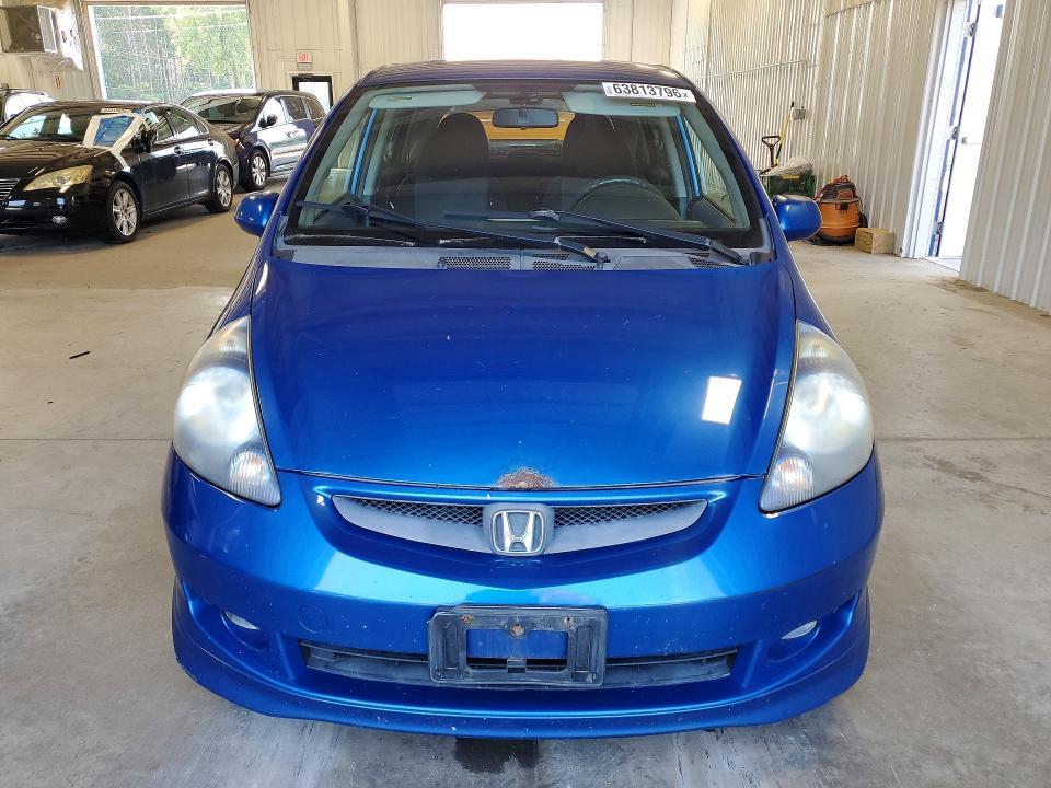 JHMGD38607S053453 2007 HONDA FIT photo no. 5