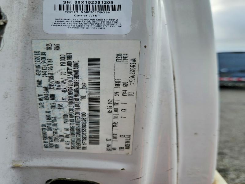 2011 FORD E350 VAN WITH BUCKET LIFT — Фото 13 из 13
