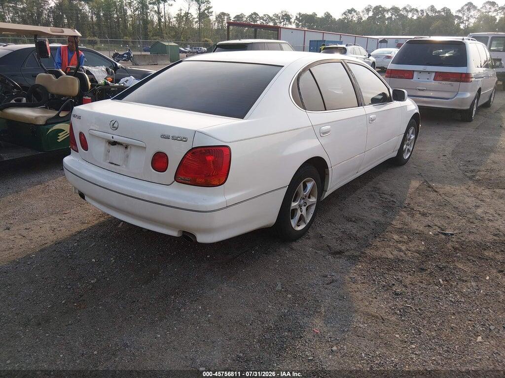 JT8BD69S640200907 2004 LEXUS GS 300 photo no. 4