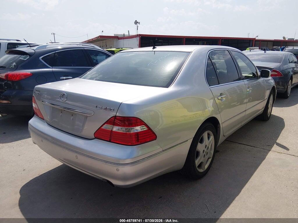 JTHBN36F540154344 2004 LEXUS LS 430 photo no. 4