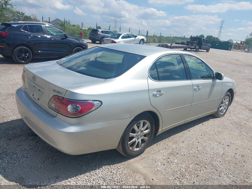 JTHBA30G845012375 2004 LEXUS ES 330 photo no. 4