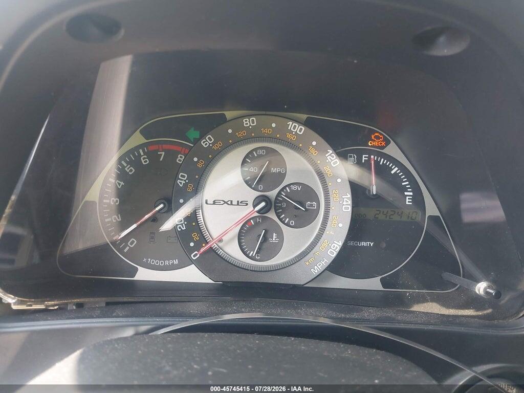 JTHBD192440090913 2004 LEXUS IS 300 photo no. 7