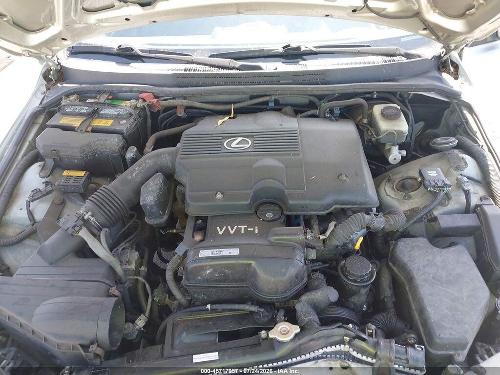 JTHBD192240082874 2004 LEXUS IS 300 photo no. 10