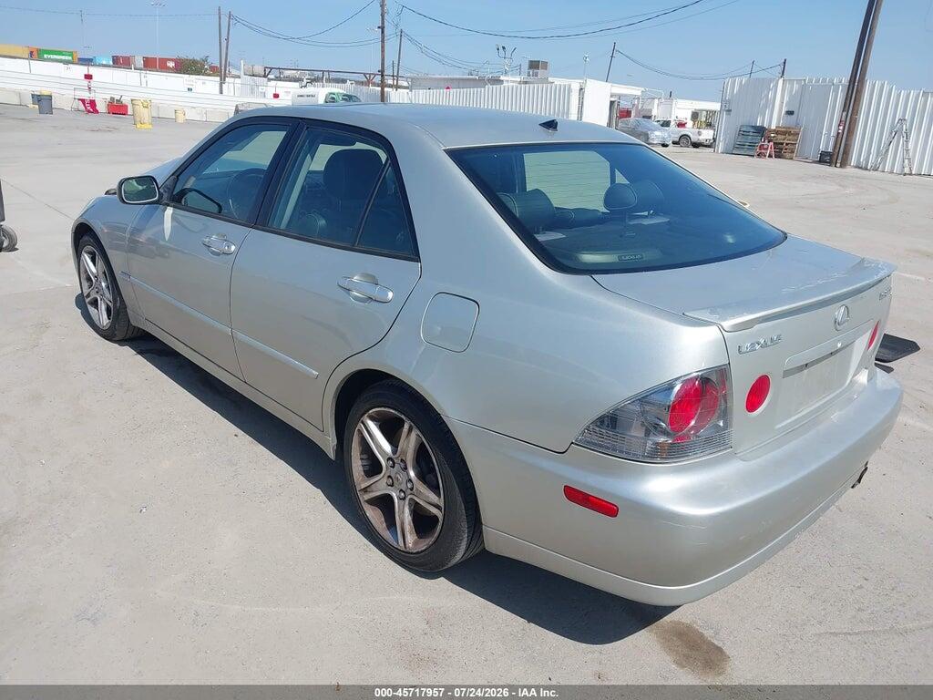 JTHBD192240082874 2004 LEXUS IS 300 photo no. 3
