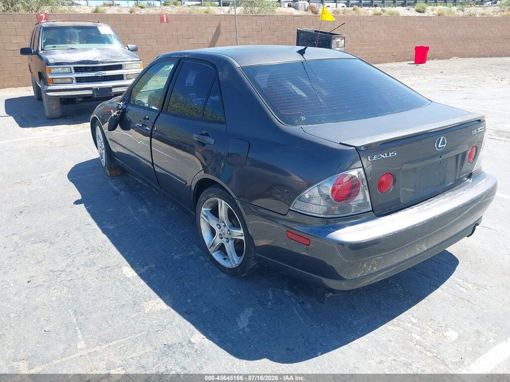 JTHBD192740084300 2004 LEXUS IS 300 photo no. 3