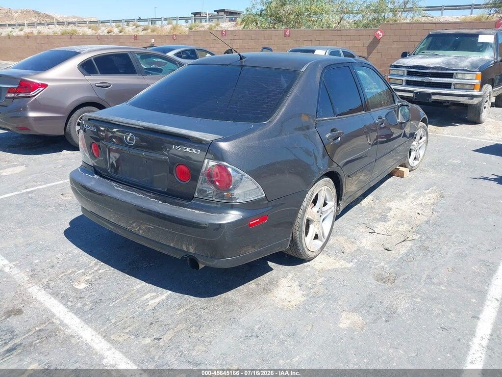 JTHBD192740084300 2004 LEXUS IS 300 photo no. 4