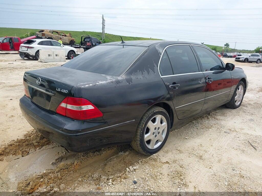 JTHBN36F240125433 2004 LEXUS LS 430 photo no. 4