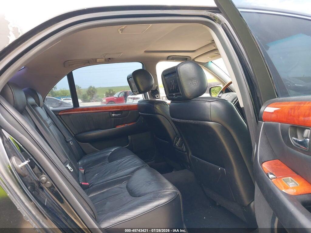 JTHBN36F240125433 2004 LEXUS LS 430 photo no. 8