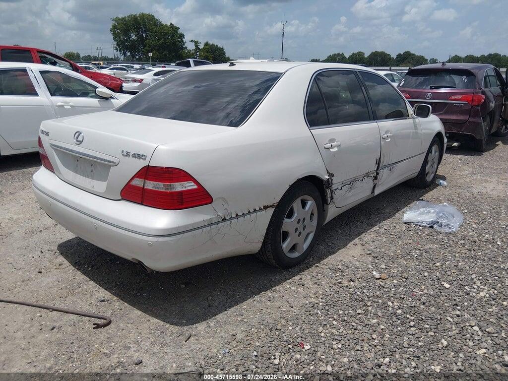 JTHBN36FX40142349 2004 LEXUS LS 430 photo no. 4