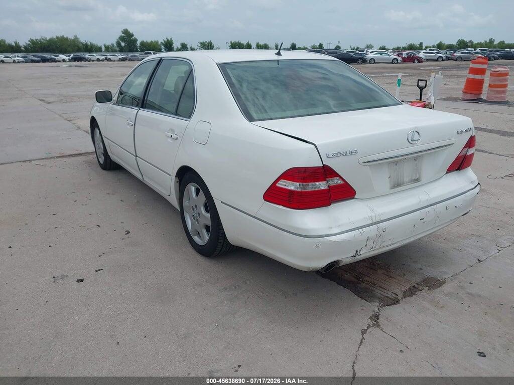 JTHBN36FX40163380 2004 LEXUS LS 430 photo no. 3