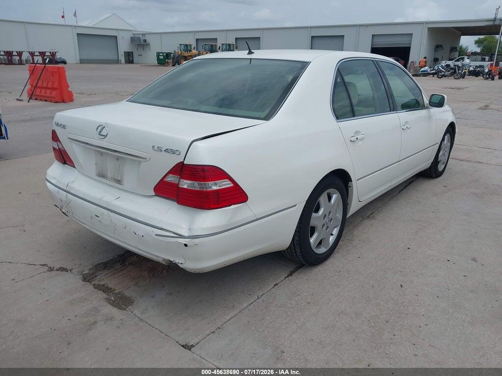 JTHBN36FX40163380 2004 LEXUS LS 430 photo no. 4