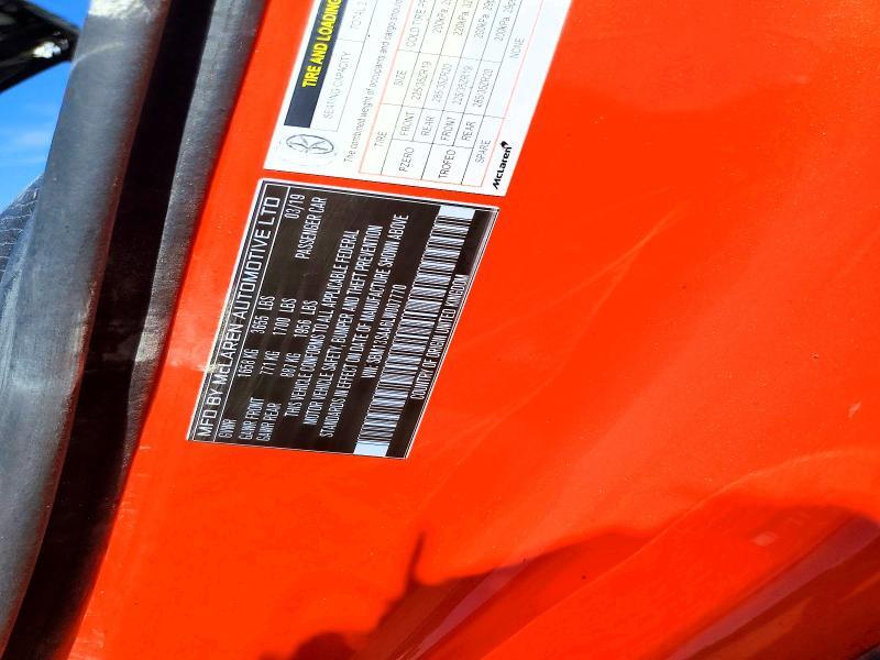 SBM13SAA6LW007770 2020 MCLAREN AUTOMOTIVE 600LT photo no. 12