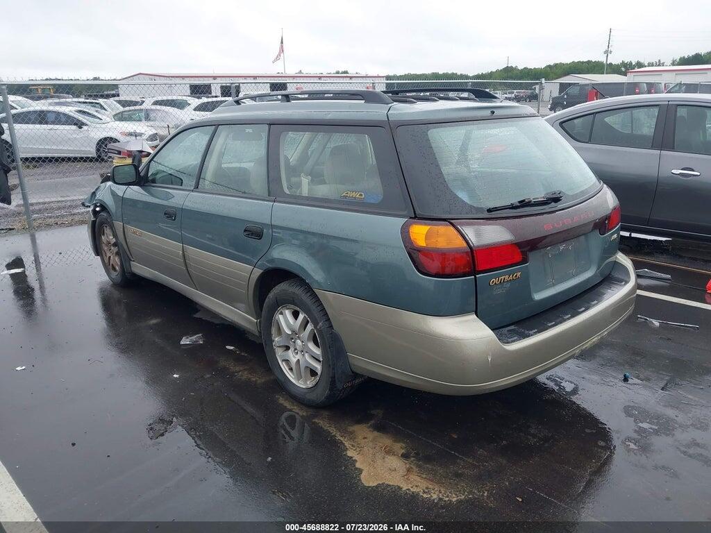 4S3BH675927660232 2002 SUBARU OUTBACK photo no. 3