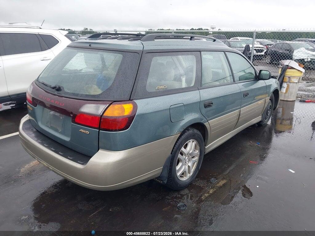 4S3BH675927660232 2002 SUBARU OUTBACK photo no. 4
